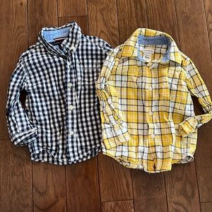 Bundle of 2 button down shirts